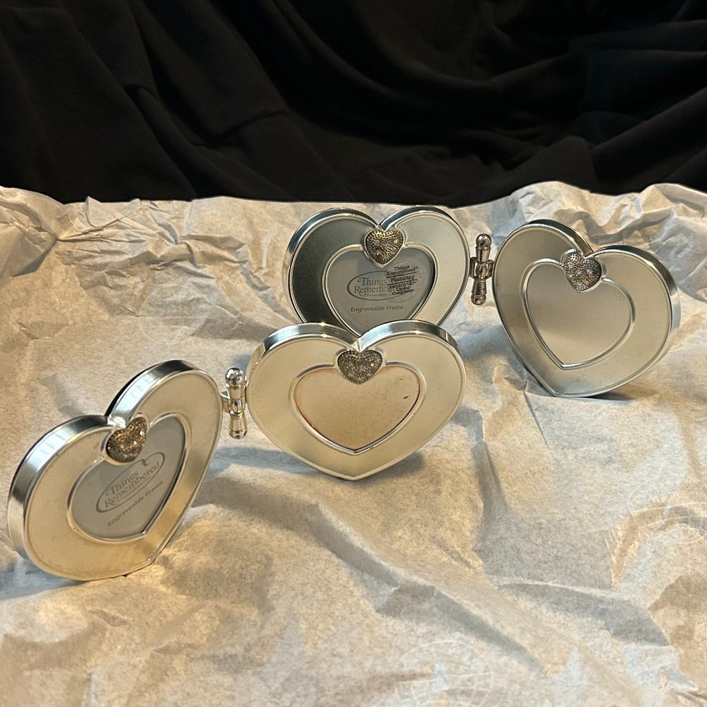Double Heart Photo Frame